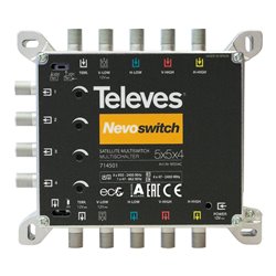 Televes Multischalter 5 in 4 Guß NEVO recpower kask. MS54C