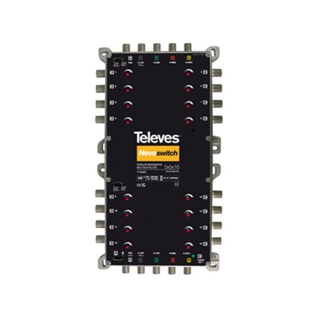 Televes Multischalter 5 in 16 Guß NEVO recpower kask. MS516C