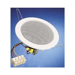 Visaton Deckenlautsprecher Einbau 10cm RAL9010 DL 10 - 100V