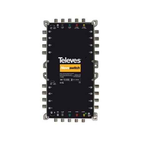 Televes Multischalter 5 in 16 Guß NEVO m.NT quad kask. MS516NCQ