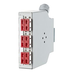 Metz Connect LWL-Spleißverteiler 6xSC-D Kupplung OpDAT REGplus 6SCD