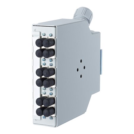 BTR NETCOM LWL-Spleißverteiler 6xSC/ST-D Adapter OpDAT REGplus 6SCSTD