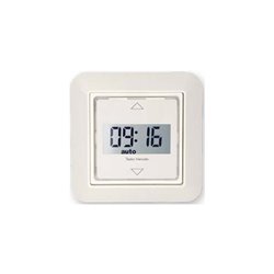 Kaiser Nienhaus Rollladensteuerung m. LCD Tagesprg.+Mem/Zufall Tastor Mercato rws