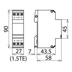 DEHN Kombi-Ableiter Blitzductor VT BVT AVD 24