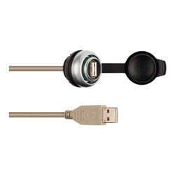 Murrelektronik MSDD Einbaudose USB 3.0, 0,6m Kabel 4000-73000-0150000