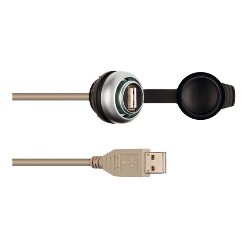 Murrelektronik MSDD Einbaudose USB 3.0, 0,6m Kabel 4000-73000-0150000