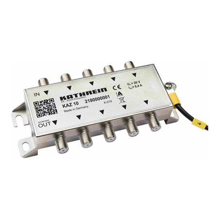Kathrein Überspannungsschutz 5-fach, 5-2400MHz, F KAZ 10