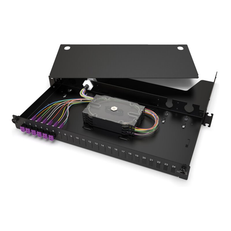 Corning LANSCAPE Spleißbox LAN1 6 xLCD OM3/4 PGTL sw LAN1-12AV-PGTL-B