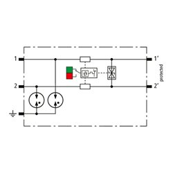 DEHN Modularer Kombi-Ableiter für 1 Doppelader BCO ML2 BD HF 5