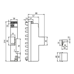 DEHN Kombi-Ableiter TT DSH ZP 2 SG 255