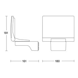 Steinel LED-Strahler 3000K XLED HOME 2 SL WS