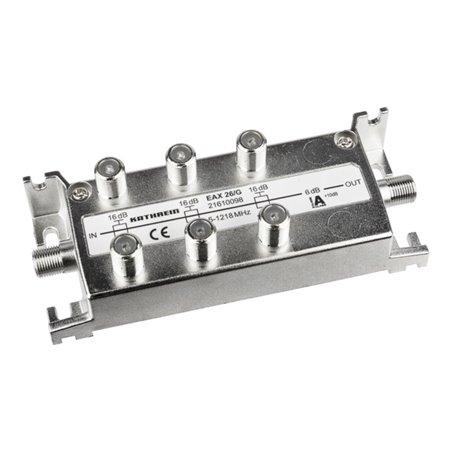 Kathrein F-Abzweiger 6f. 5-1218 MHz 16dB EAX 26/G
