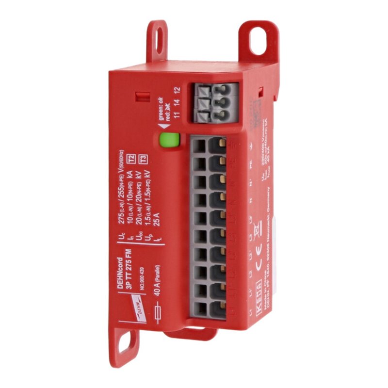 DEHN Überspannungsableiter DCOR 3P TT 275 FM