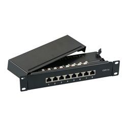 EFB-Elektronik Mini-Patch-Panel 8xRJ45S, Cat5e 1HE 37735.8