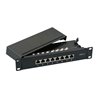 EFB-Elektronik Mini-Patch-Panel 8xRJ45S, Cat5e 1HE 37735.8