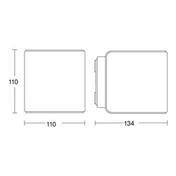 Steinel Sensoraußenleuchte L840LED iHF ANT