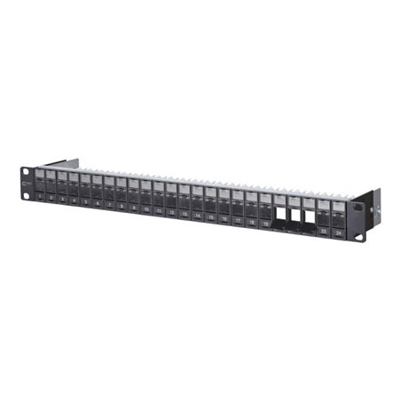 BTR NETCOM Modulträger 24 Port sw 1HE 482,6mm(19') 130920-BK-E