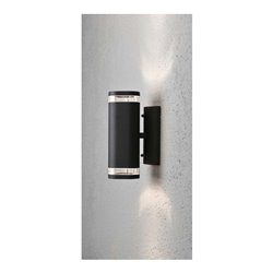 Gnosjö Konstsmide AL Wandleuchte 2x35W sw 7512-750