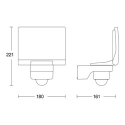 Steinel LED-Strahler weiß XLED PRO 240 WS V2