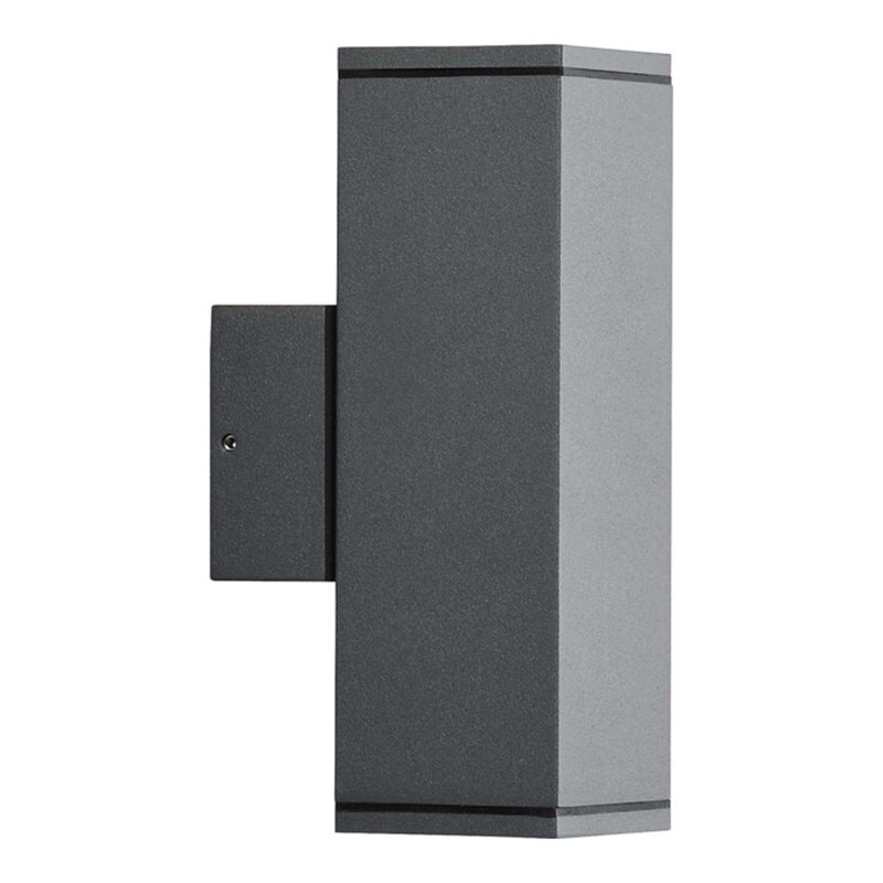 Gnosjö Konstsmide AL Wandleuchte anth-lack/al GU10 halogen 7907-370