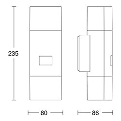 Steinel Sensoraußenleuchte L 910 LED ANT