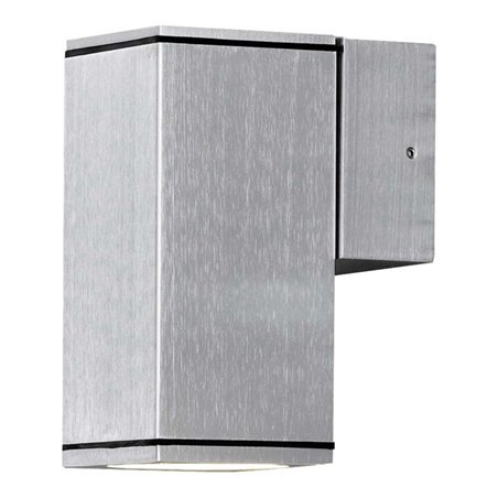 Gnosjö Konstsmide AL Halogen Wandleuchte grau, alu GU10 7908-310