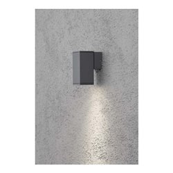 Gnosjö Konstsmide AL Wandleuchte anth-lack/al GU10 halogen 7908-370