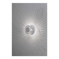 Gnosjö Konstsmide AL LED-Wandleuchte 5W alu 7932-310