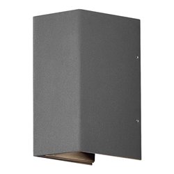 Gnosjö Konstsmide AL LED-Wandleuchte anth/alu Lichtaustr.verstellb 7940-370