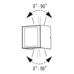 Gnosjö Konstsmide AL LED Wandleuchte Cremona 7946-370