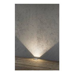 Gnosjö Konstsmide AL LED-Bodeneinbaustrahler grau, edelstahl 7960-310