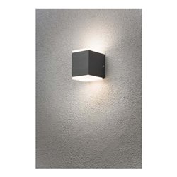 Gnosjö Konstsmide AL LED-Wandleuchte anthrazit 7991-370