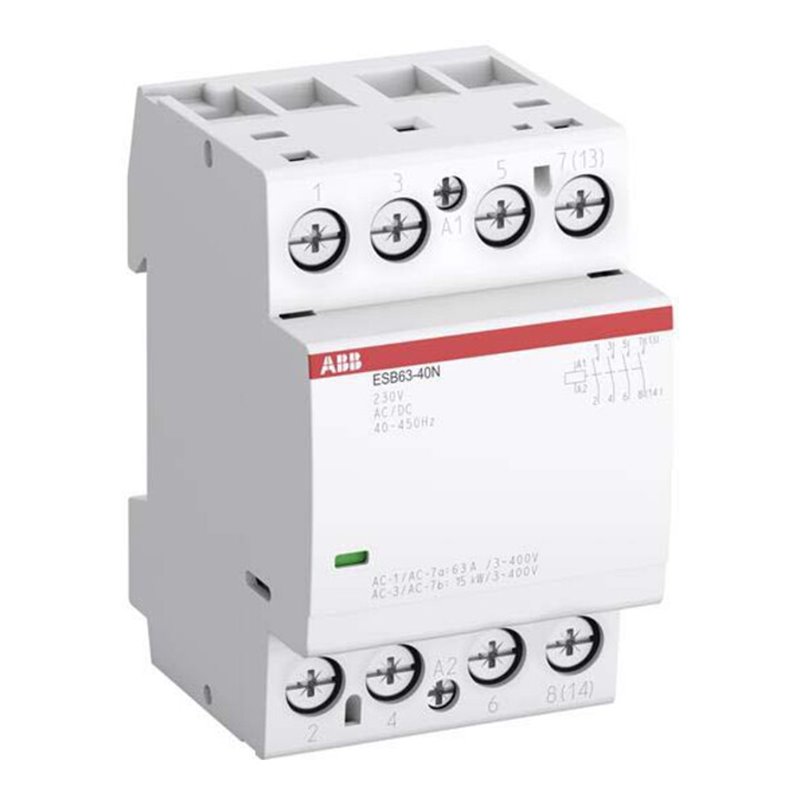 ABB Stotz S&J Installationsschütz 63A 230V AC/DC ESB63-40N-06