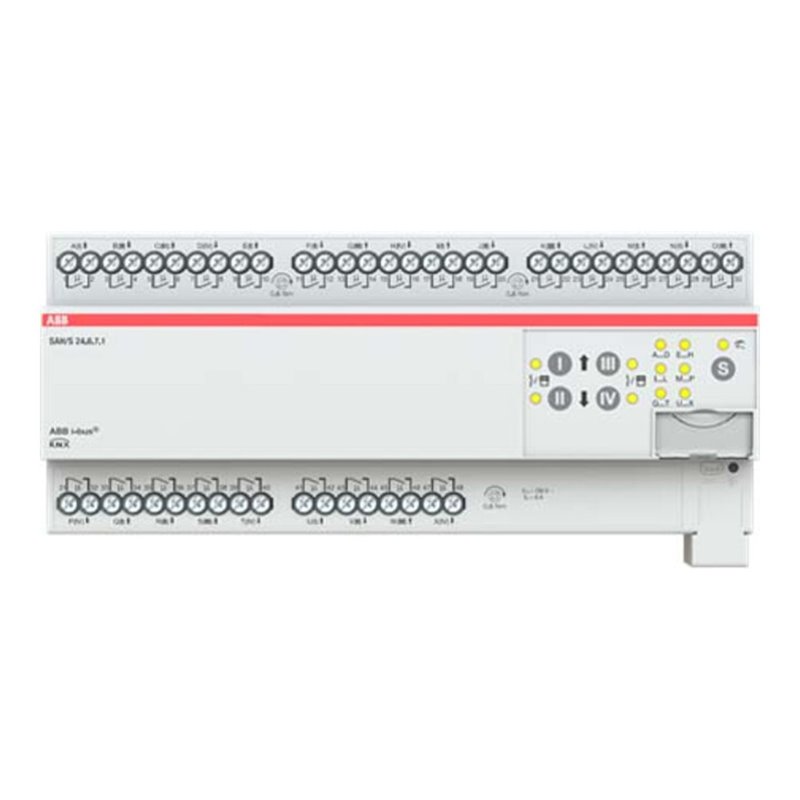 ABB Stotz S&J Schalt-/Jalousieaktor 24fach 6A, REG SAH/S24.6.7.1