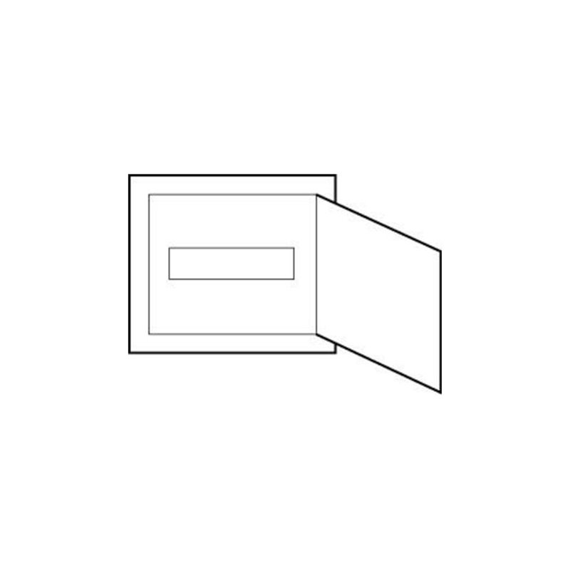 ABN Kleinverteiler Hohlw. mit Tür A12HW
