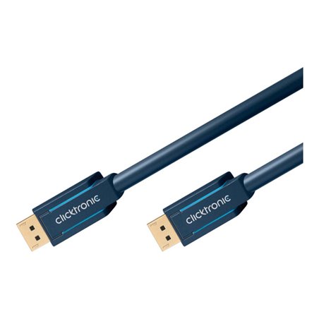 Clicktronic DisplayPort Kabel 10m,Audio/Video 70715