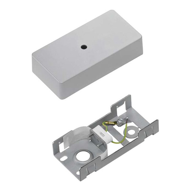 Trilux Deckenanschlussdose silbergrau ZAR/03