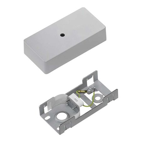 Trilux Deckenanschlussdose silbergrau ZAR/03