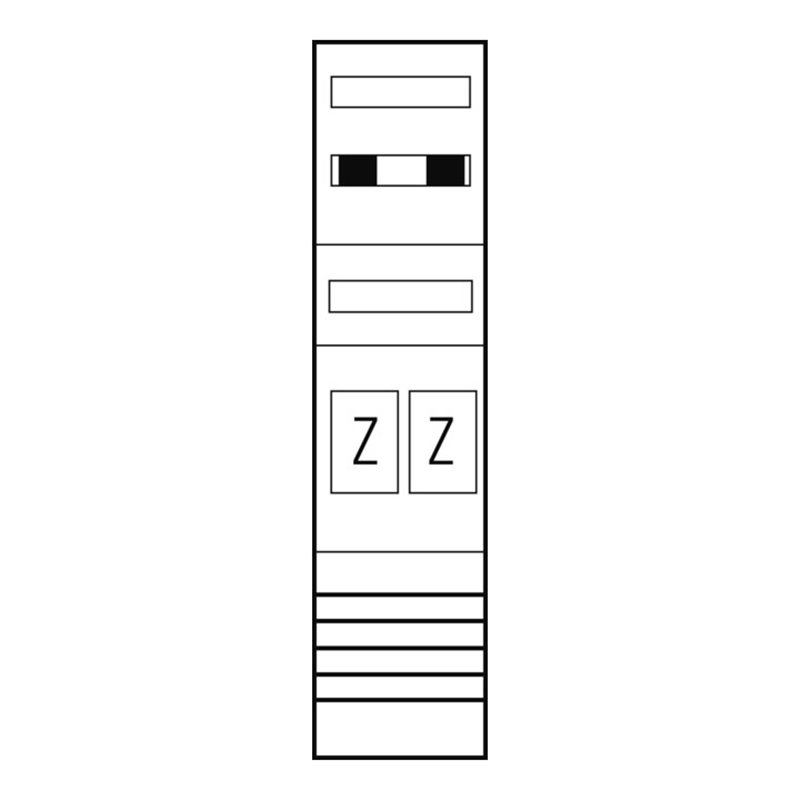 ABN Zählerplatz eHZ 2Z EZ17320
