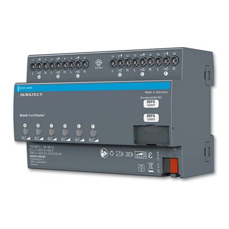 Busch-Jaeger Dimmaktor 6-fach REG DA/M.6.210.2.11