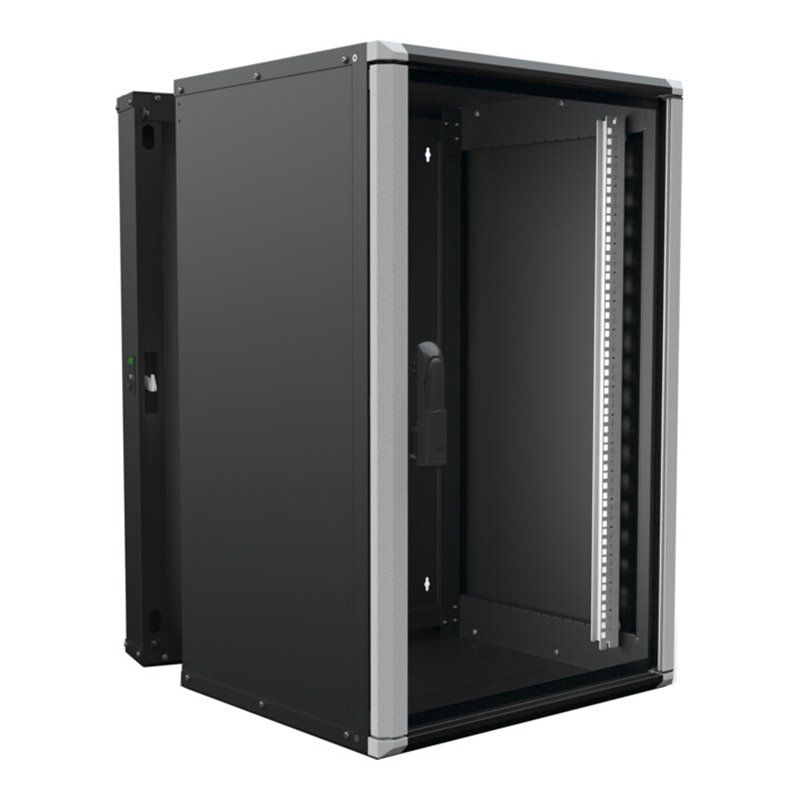 Enoc Wandschrank 18HE 3tlg. sw 19'600x600x934mm Wr2 18-66-S