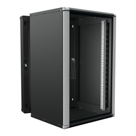 Enoc Wandschrank 18HE 3tlg. sw 19'600x600x934mm Wr2 18-66-S