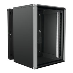 Enoc Wandschrank 15HE 3tlg. sw 19'600x600x801mm Wr2 15-66-S