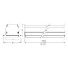 Trilux LED-Geräteträger 1474mm 4000K 7651 LW9002017168