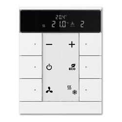 Busch-Jaeger Raumtemperaturregler 6-f. m.Bedienfunkt. SBR/U6.0.11-84