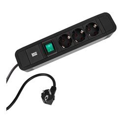 Bachmann Steckdosenleiste Primo 2 3xCEE7/3 2.0m CEE7/7 350.006