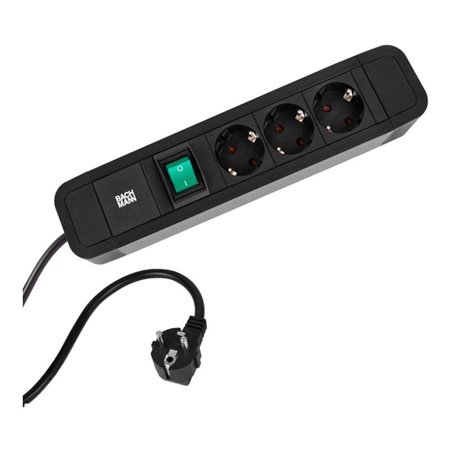 Bachmann Steckdosenleiste Primo 2 3xCEE7/3 2.0m CEE7/7 350.006