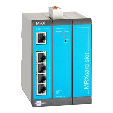 Insys Industrierouter-LAN 5Ether-Ports 2Eing. MRX3 LAN 1.1