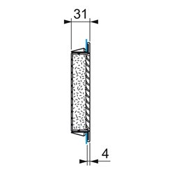 Schneider Electric Filterlüfter 70m3/h 230V RAL7035 NSYCVF85M230PF