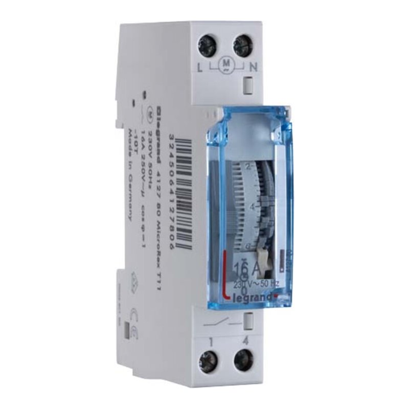 Legrand (BT) Tagesschaltuhr sync. 230V 50Hz MicroRexT11/412780